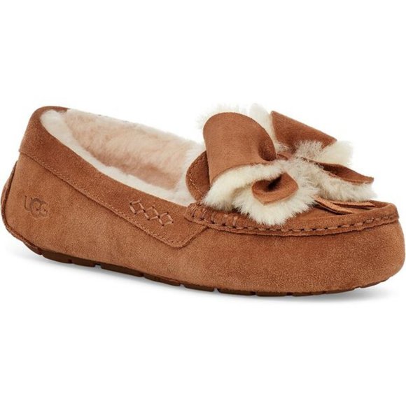 UGG Shoes - UGG Ansley Bow Mocassins Slippers